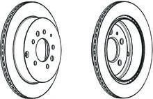 Ferodo DDF1819C тормозной диск на MAZDA CX-7 (ER)