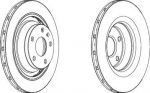 Ferodo DDF1849C тормозной диск на AUDI TT Roadster (8J9)