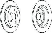 Ferodo DDF2067C тормозной диск на FIAT SEDICI (FY_)