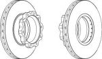 Ferodo FCR215A тормозной диск на MAN F 90