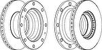 Ferodo FCR231A тормозной диск на IVECO EuroCargo