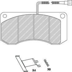 Ferodo FCV1046 комплект тормозных колодок, дисковый тормоз на RENAULT TRUCKS Midliner