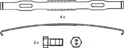 Ferodo FCV1989BFE комплект тормозных колодок, дисковый тормоз на RENAULT TRUCKS Premium 2