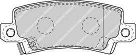 FERODO Колодки задние TOYOTA Cor 1.4-1.8 00-> (446602070, FDB1574)