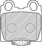 FERODO Комплект тормозных колодок, диско (FDB1610)