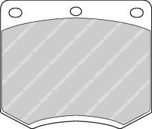 Ferodo FDB167 комплект тормозных колодок, дисковый тормоз на CATERHAM SEVEN (CF)