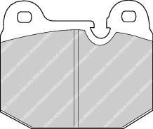 Ferodo FDB192 комплект тормозных колодок, дисковый тормоз на 3 (E21)