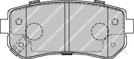 FERODO Комплект тормозных колодок, диско (FDB1956)