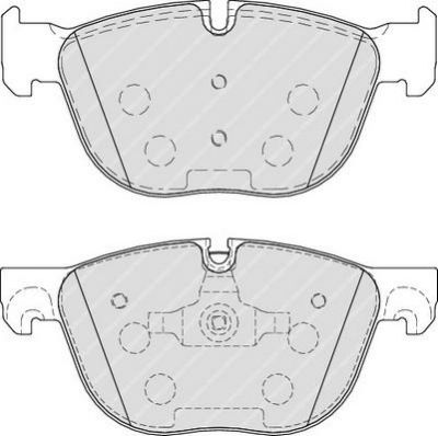 FERODO Колодки передние X5(70) X6(71) (34116779293, FDB4052)