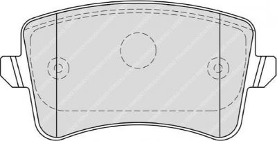 FERODO Колодки передние VAG (FDB4190)