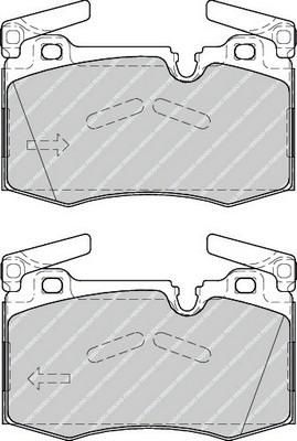 Ferodo FDB4358 комплект тормозных колодок, дисковый тормоз на MINI MINI Roadster (R59)