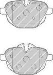 FERODO Колодки тормозные дисковые задние 5 F10/F11/X3 F25/Z4 E89 2.0-3.0 (FDB4376)