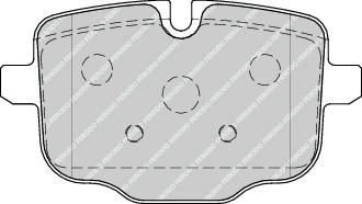 Ferodo FDB4381 Колодки тормозные 5 F10/F11 3.0-4.4 10- задние