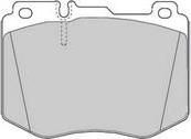 Ferodo FDB4608 комплект тормозных колодок, дисковый тормоз на MERCEDES-BENZ C-CLASS (W205)
