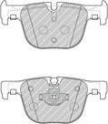 Ferodo FDB4687 комплект тормозных колодок, дисковый тормоз на 4 кабрио (F33, F83)