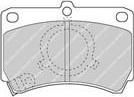 Ferodo FDB993 комплект тормозных колодок, дисковый тормоз на MAZDA 323 III (BF)