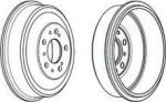 Ferodo FDR329008 тормозной барабан на PEUGEOT BOXER автобус (230P)