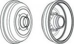 Ferodo FDR329713 тормозной барабан на OPEL CORSA C (F08, F68)