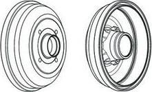 Ferodo FDR329713 тормозной барабан на OPEL CORSA C (F08, F68)