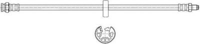 Ferodo FHY2265 тормозной шланг на PEUGEOT BOXER автобус (230P)