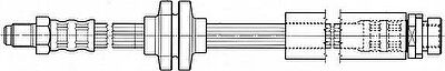 Ferodo FHY3187 тормозной шланг на VOLVO C70 II кабрио