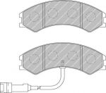 Ferodo FVR1761 комплект тормозных колодок, дисковый тормоз на MULTICAR M26