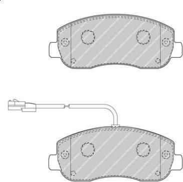 FERODO Колодки передние OPEL/RENAULT (FVR4347)