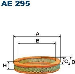 Filtron AE295 воздушный фильтр на MAZDA 323 III Hatchback (BF)