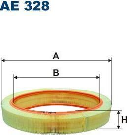 FILTRON Фильтр воздушн. MB S-class W126 3.8-5.6 -91/G-class W463 5.0 93- (A0010947804, AE328)