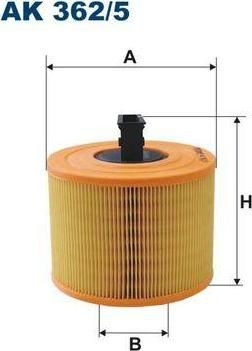 FILTRON Фильтр воздушн. E87/E81/E90 2,5…3,0L mot.N52 05-> (13717536006, AK362/5)