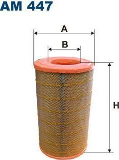 FILTRON Фильтр воздушный Daf Serie 85 (AM447)
