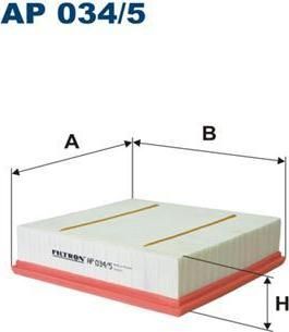 Filtron AP 034/5 Фильтр воздушный MB W176/246 OM651 11-
