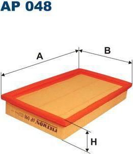 Filtron AP 048 Фильтр воздушный OPEL ASCONA C 1.8-2.0