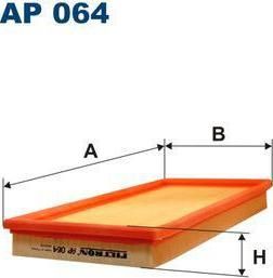 Filtron AP 064 Фильтр воздушный VOLVO 240/340