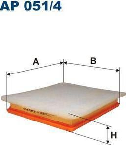 FILTRON Фильтр воздушный OPEL ZAFIRA (5834281, AP051/4)