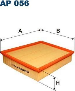 FILTRON Фильтр воздушный AD VW E38/39 M60/62 OP OmA/FronA VOL 40 2.0T (58133843, AP056)