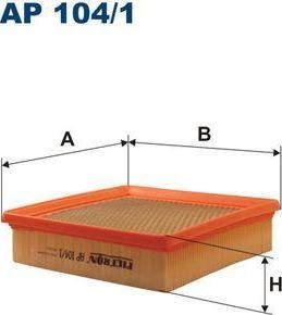 FILTRON Фильтр воздушный HONDA Civ/CRV/HRV 95-01 (17220P2J003, AP104/1)