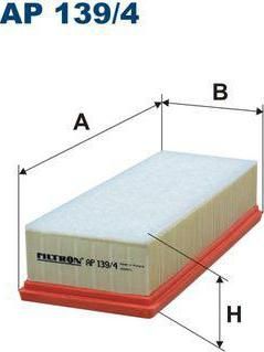 FILTRON Фильтр воздушный AUDI Q5/A4 (8K0133843E, AP139/4)
