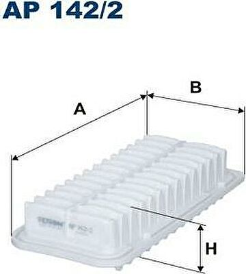 FILTRON Фильтр воздушный TOYOTA PROBOX 1,3 (1780121030, AP142/2)