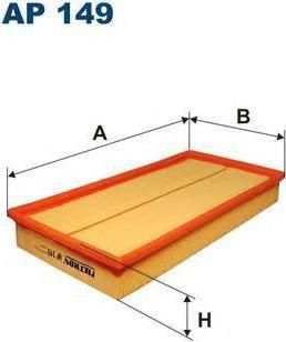 FILTRON Фильтр воздушный VOLVO 40/70/90/740/760/850 (9141094, AP149)
