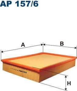 FILTRON Воздушный фильтр MB Sprinter, VW Crafter 06> Mercedes Sprinter II; Volkswagen Crafter (AP1576)