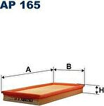 FILTRON Фильтр воздушный VOLVO S40 1.8I 16V, 2.0I 16V 4/96 (30812710, AP165)