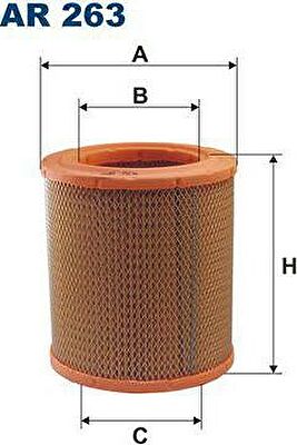 Filtron AR 263 Фильтр воздушный FIAT/CITROEN/PEUGEOT