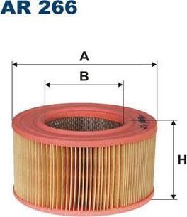 Filtron AR 266 Фильтр воздушный VW T2 1.9-2.1