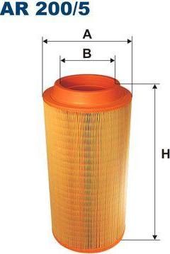 Filtron AR200/5 воздушный фильтр на AVIA D-Line