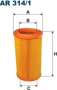 Filtron AR314/1 воздушный фильтр на PEUGEOT PARTNER фургон (5)