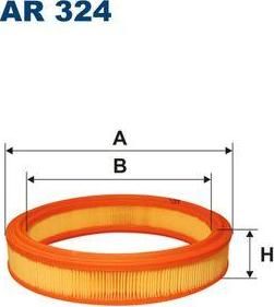 Filtron AR324 воздушный фильтр на MAZDA 323 III (BF)