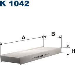 Filtron K1042 фильтр, воздух во внутренном пространстве на MERCEDES-BENZ ATEGO 2