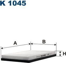 FILTRON Фильтр салонный VW B4 (3A0091800, K1045)