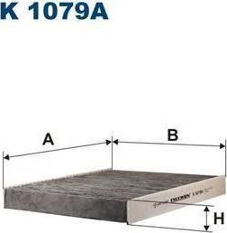 FILTRON Фильтр салонный (угольный) AD A2 VW Polo SK Fab (6Q0820367B, K1079A)